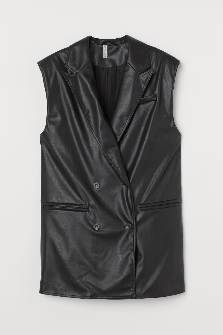 Faux Leather Vest | H&M (US + CA)