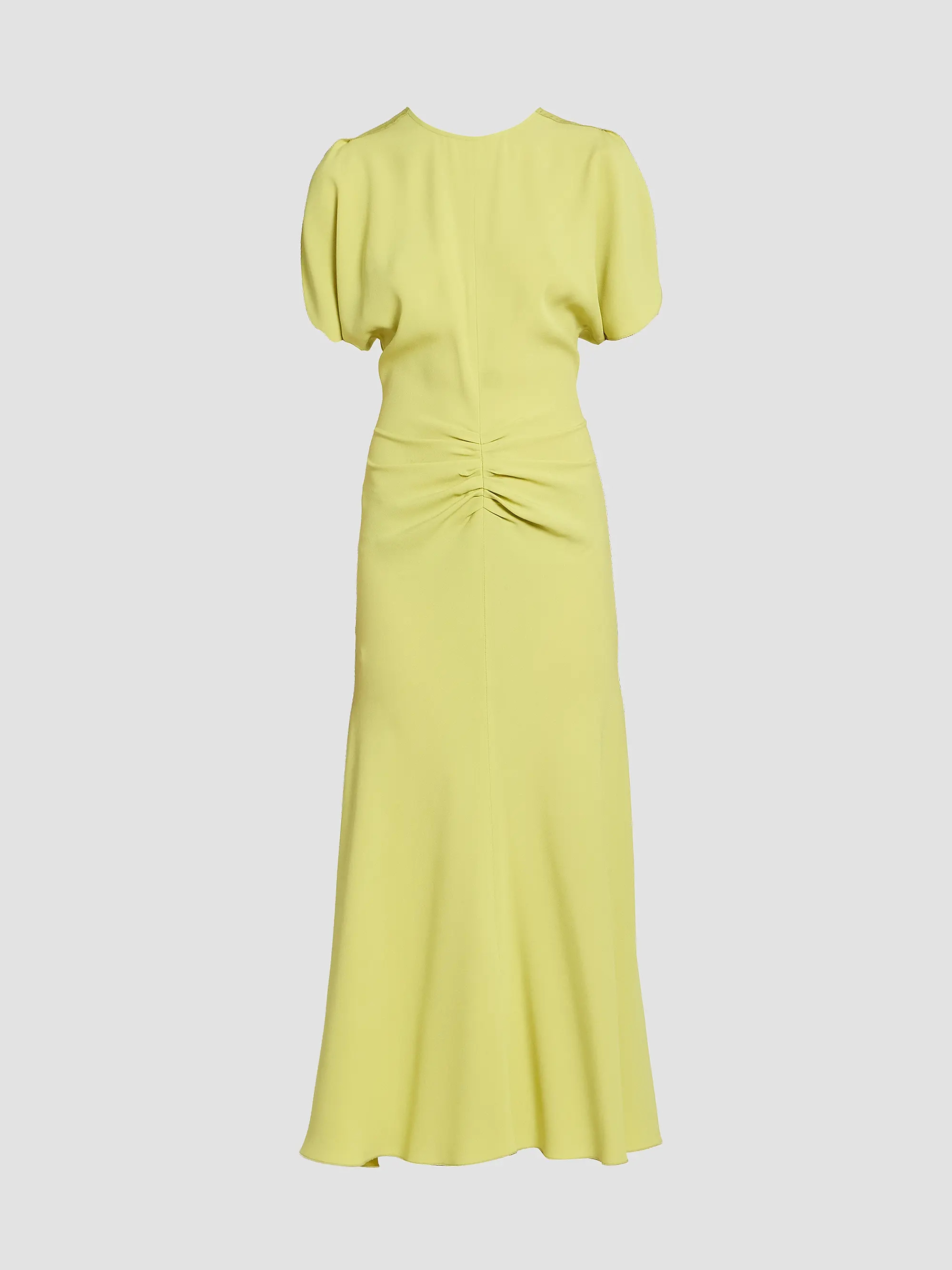 Bela Crêpe Gathered Midi Dress | Saks Fifth Avenue