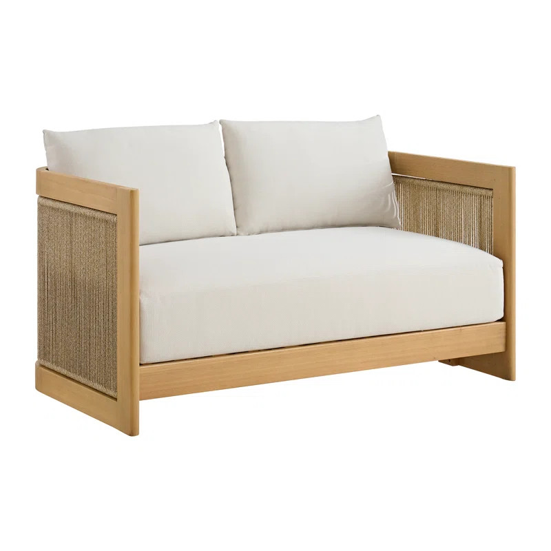 Cordell 52" Eucalyptus Outdoor Sofa | Joss & Main