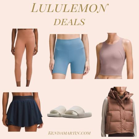 Lululemon sales items, athletic wear, workout outfits, and lounge wear.

#LTKstyletip #LTKmidsize #LTKsalealert