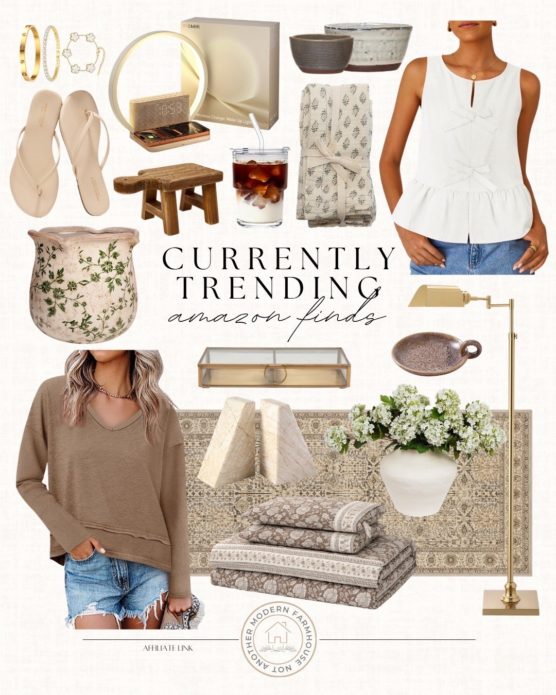 Currently trending Amazon finds. 🌿 A mix of cozy home finds and easy everyday pieces. ✨

Amazon finds, trending amazon finds, amazon home decor, amazon fashion finds, neutral home decor, cozy home aesthetic, everyday outfit ideas, casual style women, warm wood decor, bedroom decor finds, living room styling, elevated basics, affordable home finds, minimal style aesthetic, classic home style, affordable finds.

#LTKSeasonal #LTKHome #LTKSaleAlert