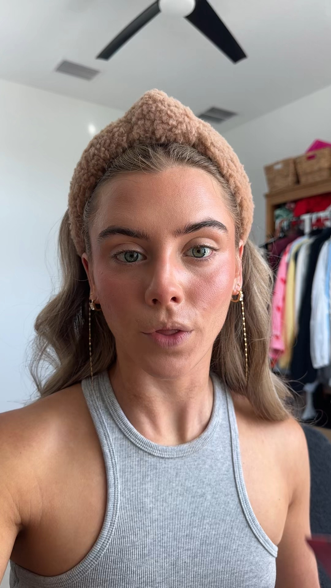 My code is SLOANE. A weightless liquid blush with serious pigment and a soft-stain finish. Cool Blush Serum Cheek Tint delivers buildable payoff—from a natural flush to bold color—with just a drop. Powered by squalane, hyaluronic acid, and hibiscus extract, it blends seamlessly into skin for a “just-pinched” look that stays put. The cooling metal tip delivers a unique swipe of color that looks more like skin and less like effort.

Shade Descriptions:
 
Cool Girl - Midtone Rose
Summer Girl - Bright Coral
Moody Girl - Bronzed Terracotta
Lover Girl - Warm Berry @dibsbeauty        @ulta

#LTKgrwm #LTKselfcare #LTKBeauty