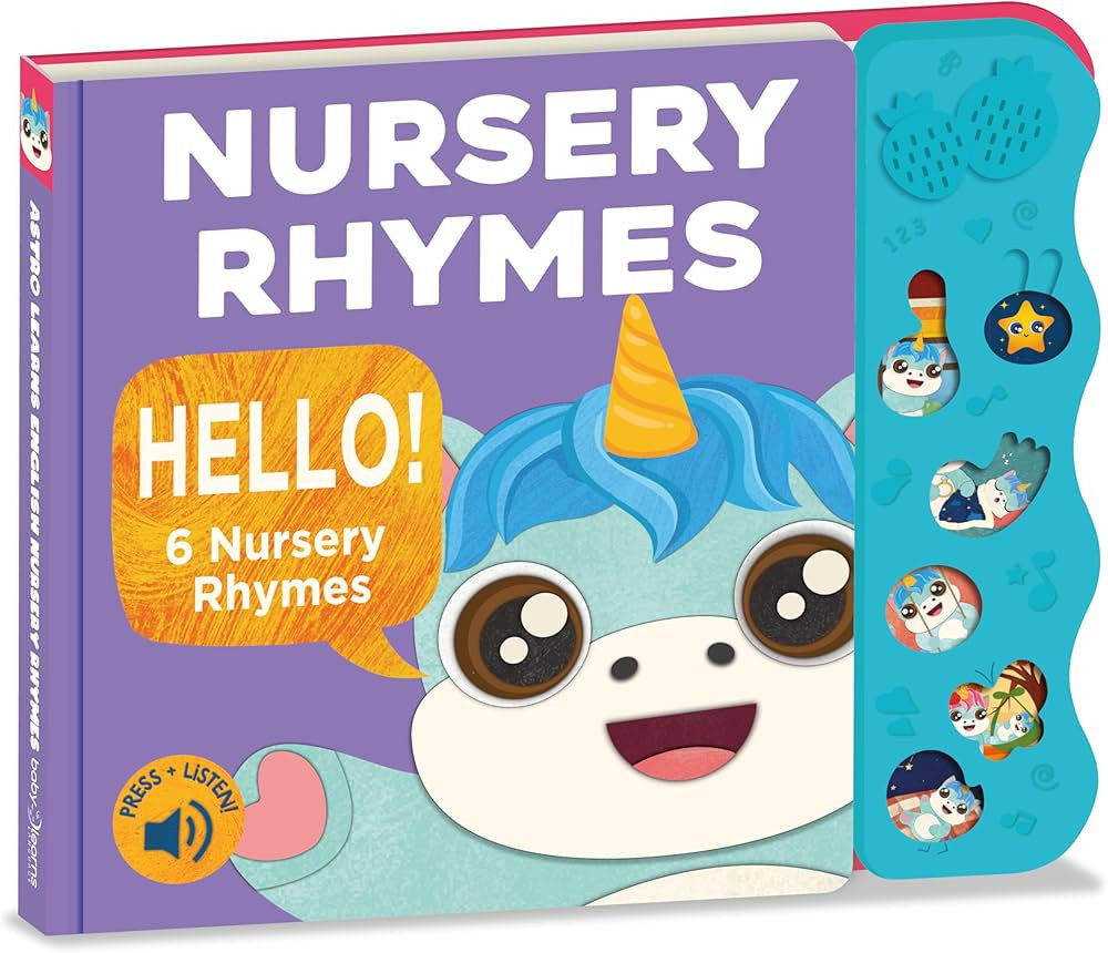 Nursery Rhymes & Learning Toys for Toddlers 1-3, 1 Year Old Toys, Nursery Rhyme Books, Montessori... | Amazon (US)