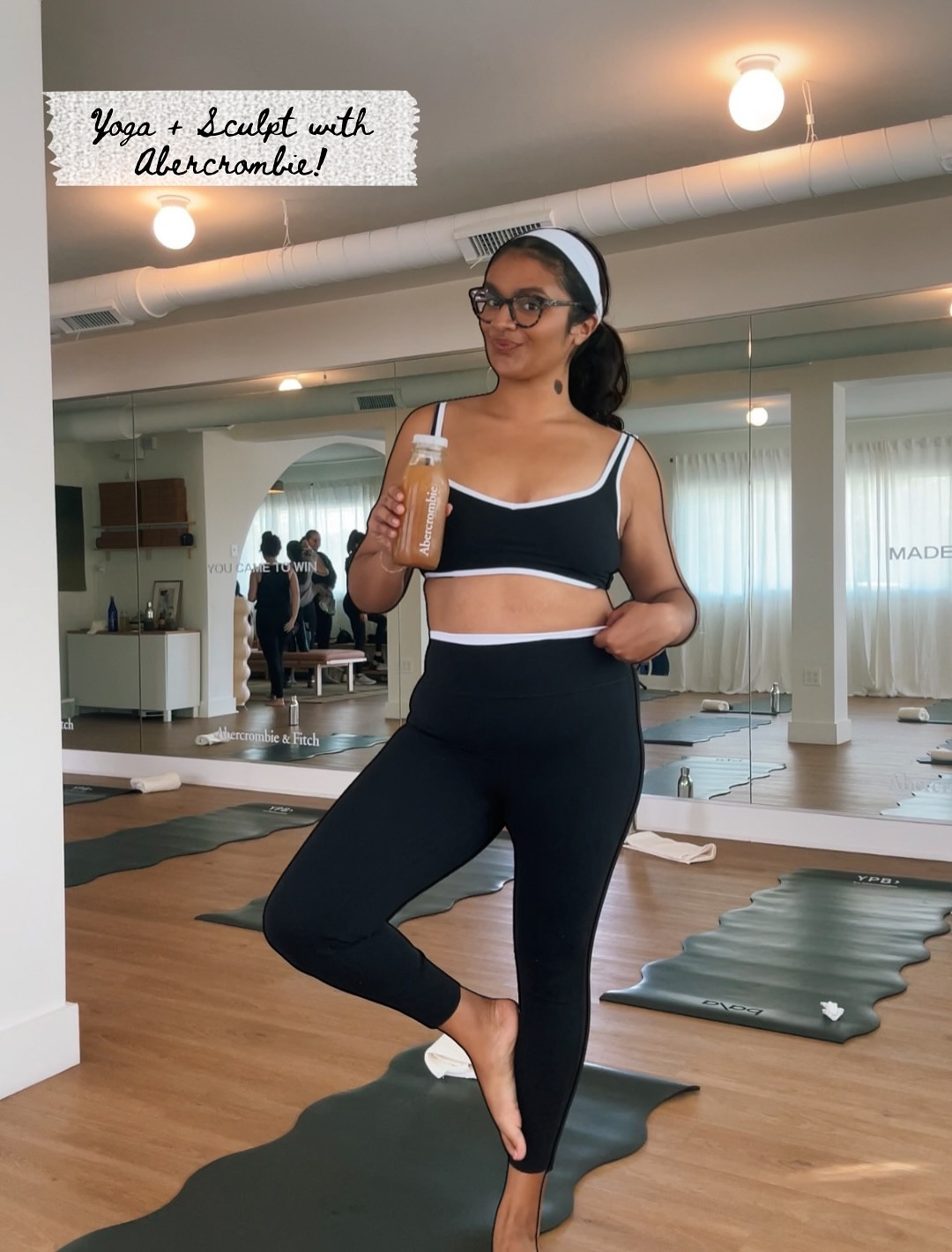 such an amazing way to start my Saturday morning- thank you so much @abercrombie 🖤
this set is 100% worth the hype and I will be buying more YPB asap!