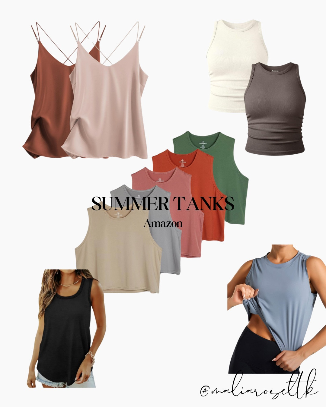 Summer tank tops from Amazon

#LTKSeasonal #LTKStyleTip #LTKTravel