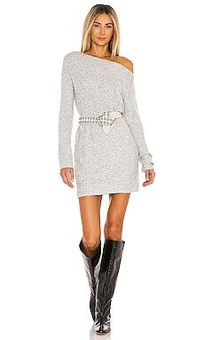 Lovers + Friends Alayah Sweater Dress in Light Grey from Revolve.com | Revolve Clothing (Global)
