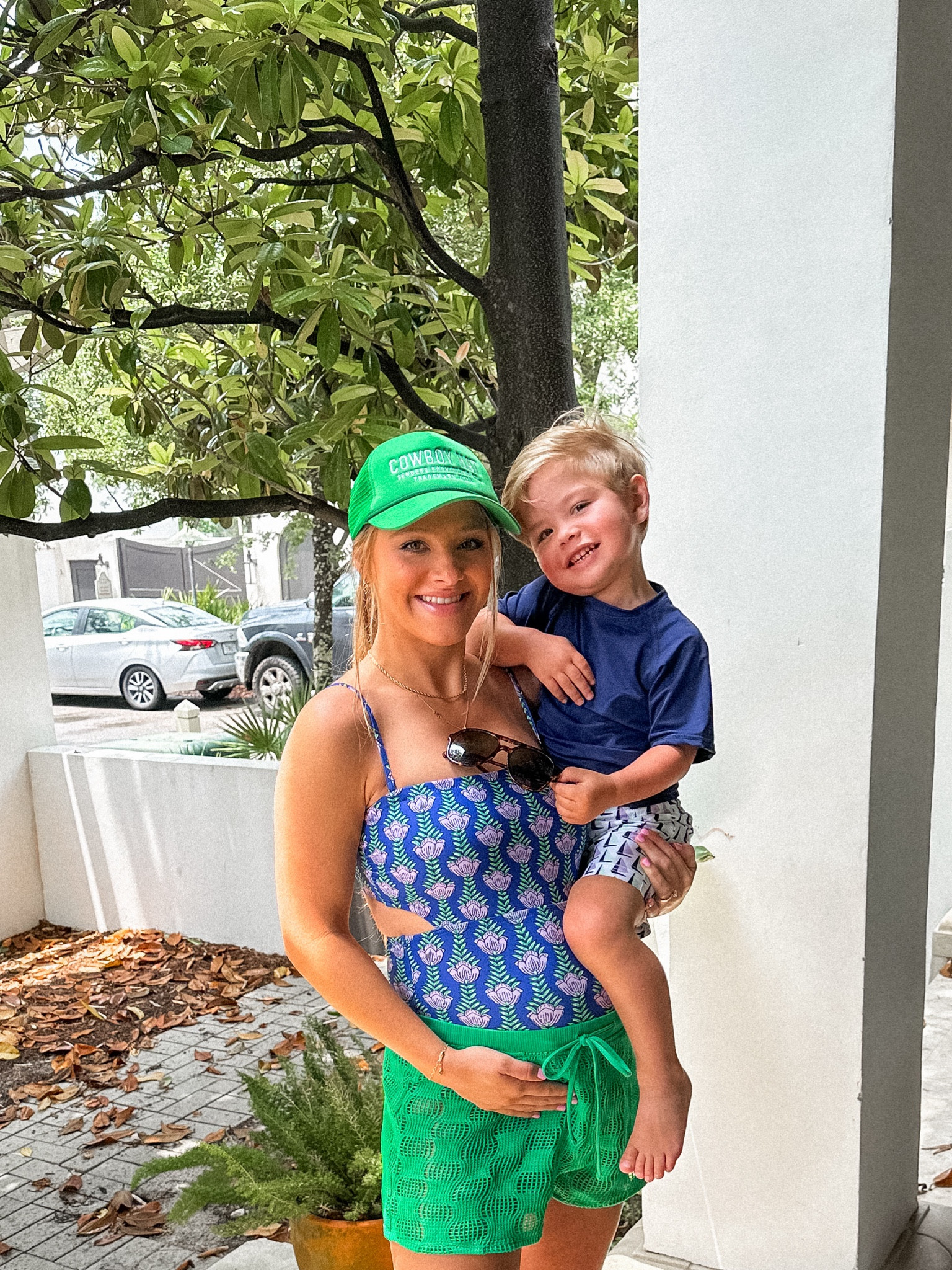 Bump friendly swimsuit outfit one piece not maternity but worked with bump! Cover up shorts toddler boy swim beach vacationn

#LTKKids #LTKSwim #LTKBump