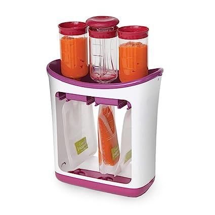 Infantino Squeeze Station - Pouch Filling Station for semi-Solid Food for Babies and Toddlers, Di... | Amazon (US)