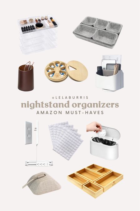 My top ten favorite nightstand organizers to tidy up your bedside table.

#LTKhome