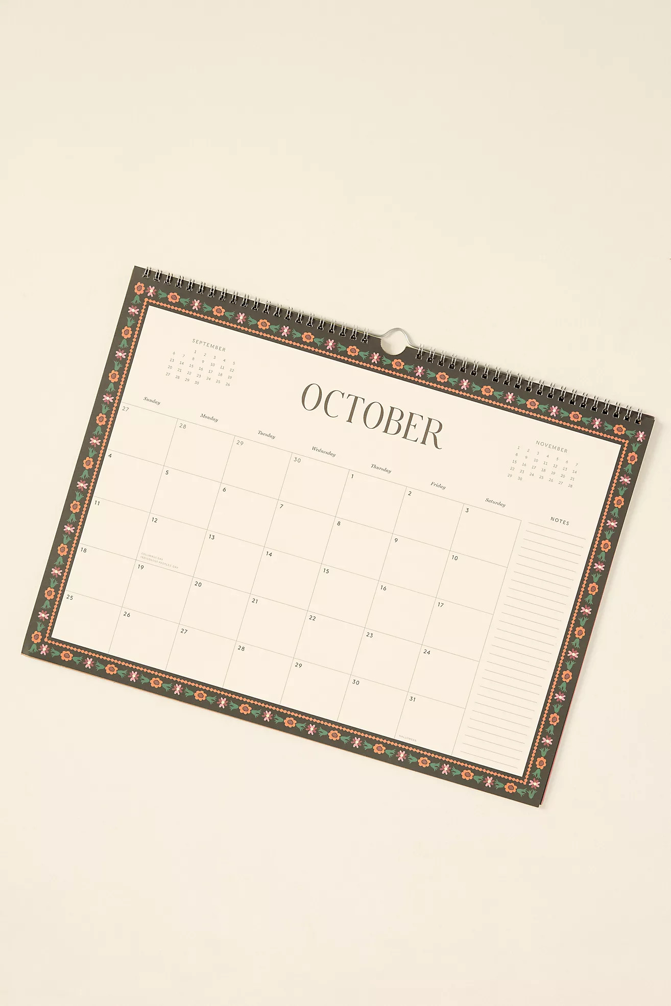 Rifle Paper Co. 2026 Wildwood Appointment Calendar | Anthropologie (US)