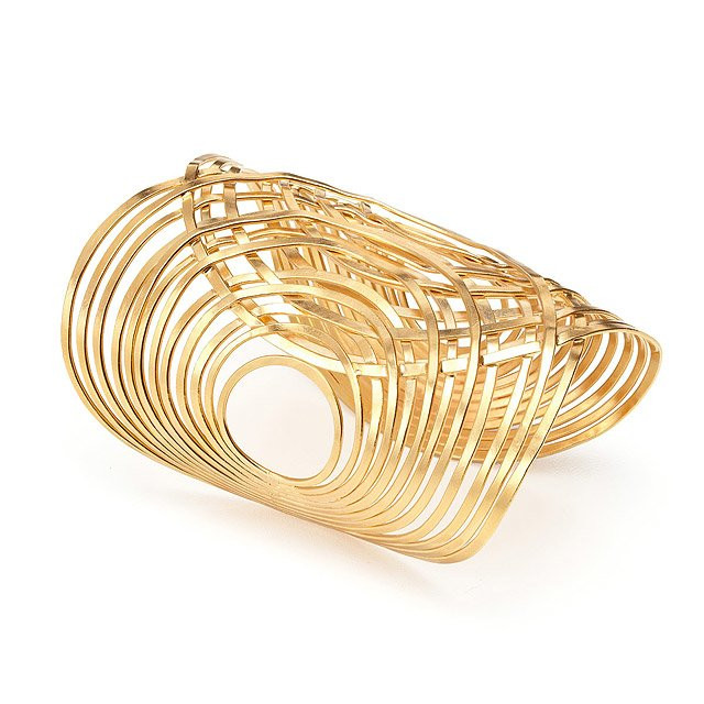 Modernist Circles Cuff | Uncommon Goods