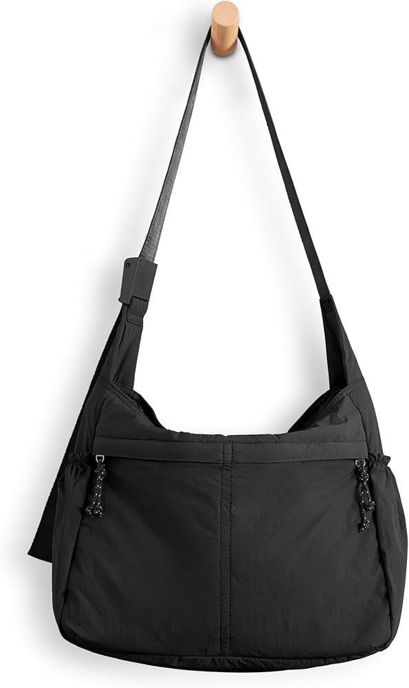 ODODOS 20L Crossbody Tote Bag Large Capacity Lightweight Hobo Shoulder Sling Bags for Gym Shoppin... | Amazon (US)