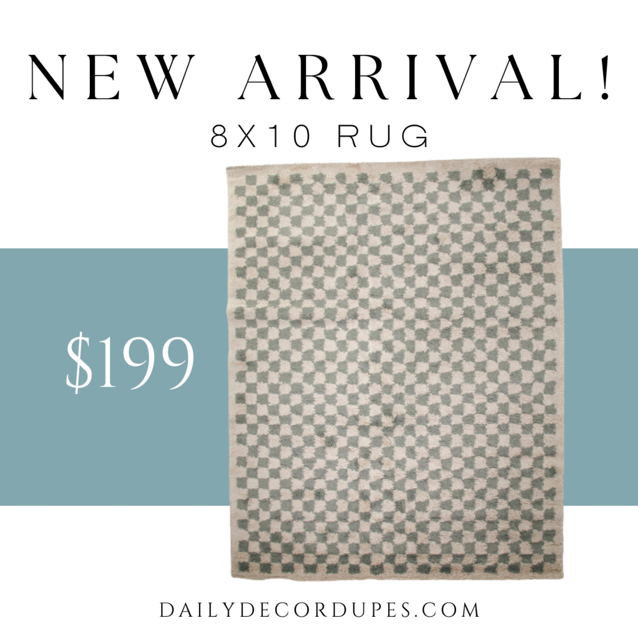❤This 8x10 rug pad is $199! Featuring a checkered pattern in multiple colors, it's suitable for both bedrooms and living rooms, adding stunning patterns to your space!✨

Dupe dupes more affordable option find replica copy cat similar look for less budget friendly affordable cheap cheaper beautiful pretty. Clearance sale coupon code discount code promo code luxury lookalike look a like Inspo inspiration inspired by idea ideas Love dupes like these? I share multiple every day in my FB group “DAILY DECOR DUPES”

#LTKHome #LTKSaleAlert