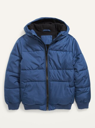 Frost-Free Water-Resistant Gender-Neutral Zip Puffer Jacket for Kids | Old Navy (CA)