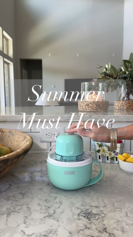 You need this single serve ice cream, gelato, sorbet, and frozen yogurt maker!! This is the best summer treat for the kids and they can help too!! Just freeze the base, add ingredients, and press the on button for a yummy snack in just 20 minutes!

With the sale going on now - my ice cream maker comes out to under $16

Sale Alert!! + take an additional 20% off the sale price!! Sale through May 12. 
#kohlspartner #kohlsfinds @kohls 

Makes a great Mother’s Day treat. Beigewhitegray Mariana 

#LTKsalealert #LTKhome #LTKVideo