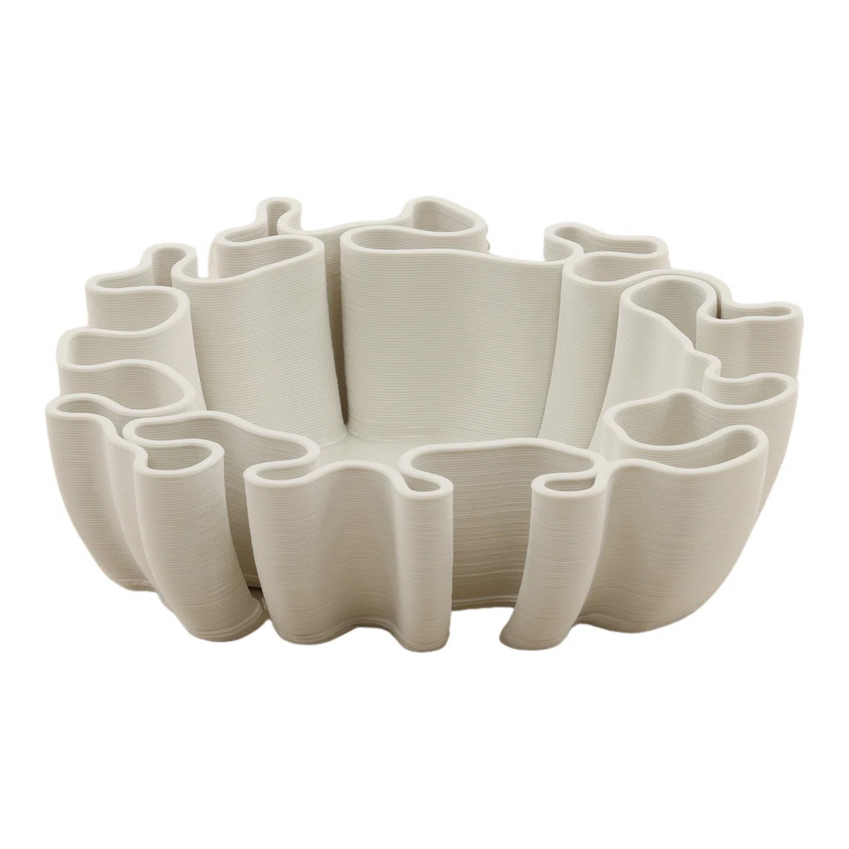 Pompey Bowl Ivory | Perigold
