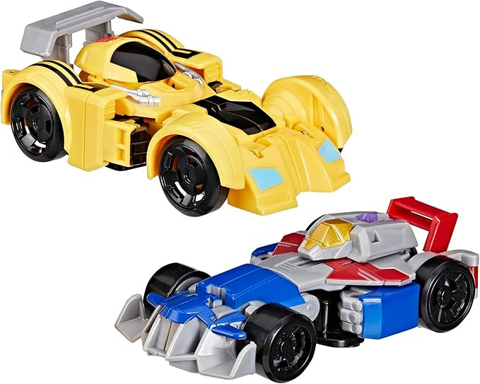 Transformers Bumblebee and Starscream Bot Racers, Easy to Change from Robot Toys to Car Toys, Act... | Amazon (CA)
