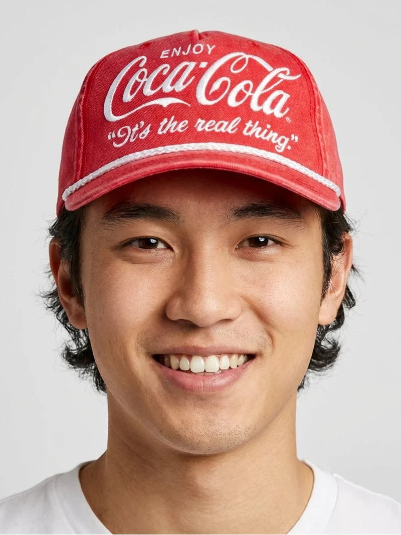 Coca-Cola, Men's Snapback Hat, Enjoy the Real Thing | Walmart (US)