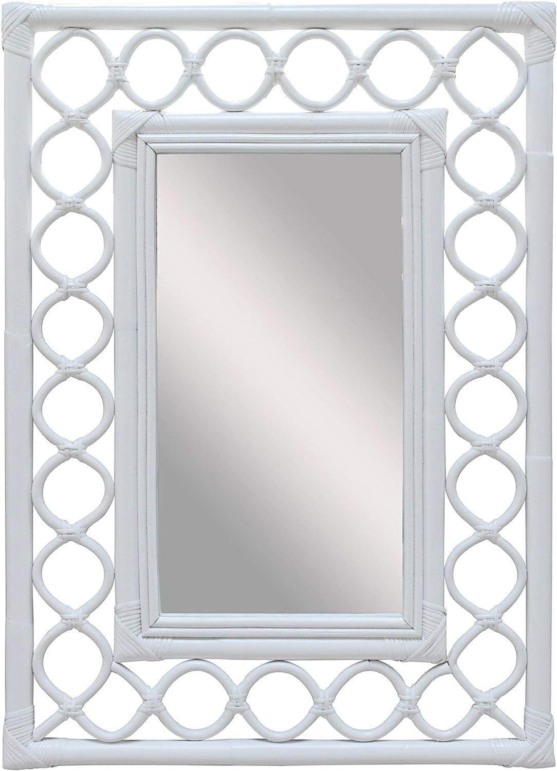 East at Main Adalee Rectangular Mirror, White | Amazon (US)