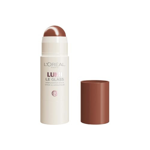 L'Oréal Paris Lumi Le Glass Highlighter Stick, Lightweight Multi-Use Glow, Dewy Radiance,Illuminator, 625 Glassy Sunset Amour, 5g | Amazon (CA)