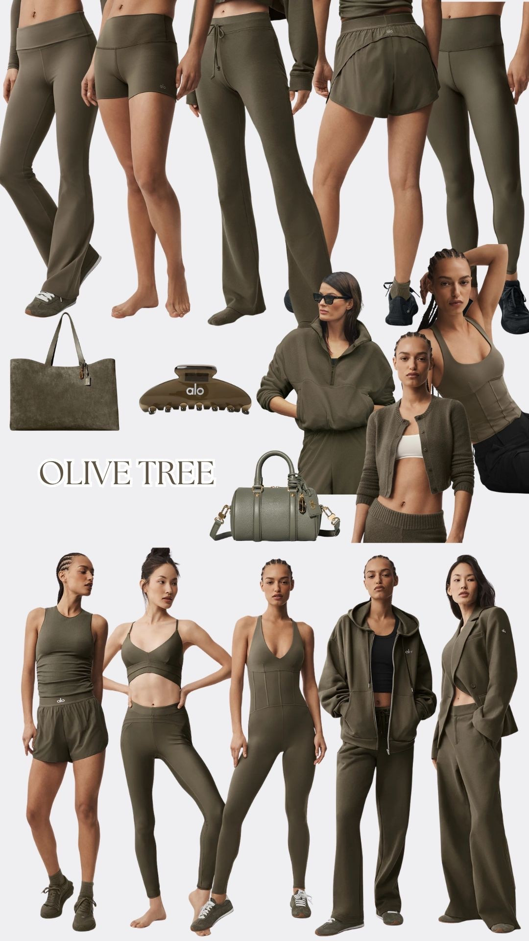 Alo just dropped a new color: Olive Tree 🫒🌳 

#alo #colordrop #olivetree