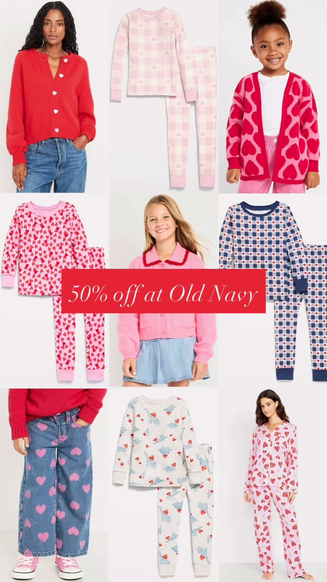 50% off Valentine's Day outfits @oldnavy!

#LTKSeasonal #LTKKids #LTKFindsUnder50