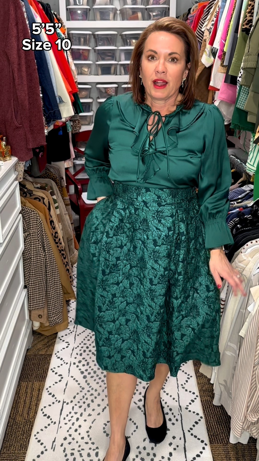 This green skirt from Bloomchic is such a beautiful option for the holiday season. The rich color feels festive and elegant, and the flowy silhouette makes it both flattering and comfortable.

I styled it with a dressy top for a polished holiday look, but this skirt can easily be worn multiple ways — perfect for parties, church, family gatherings, or special dinners. It’s a great piece to build several holiday outfits around.

✨ Save 15% at Bloomchic
Use code Bloomchickol

🔗 This outfit is linked here on LTK.

⸻



Bloomchic
Bloomchic skirt
Bloomchic green skirt
Bloomchic holiday outfit
green skirt holiday outfit
holiday skirt outfit
festive green outfit
holiday skirt look
dressy holiday skirt
elegant holiday outfit
over 40 holiday fashion
over 50 holiday style
holiday church outfit
special occasion skirt
flowy holiday skirt
comfortable holiday outfit
holiday capsule wardrobe
LTK holiday outfit
LTK skirt finds
affordable holiday fashion
holiday outfit ideas women
dressy casual holiday style


#LTKHoliday #LTKSeasonal #LTKFindsUnder50