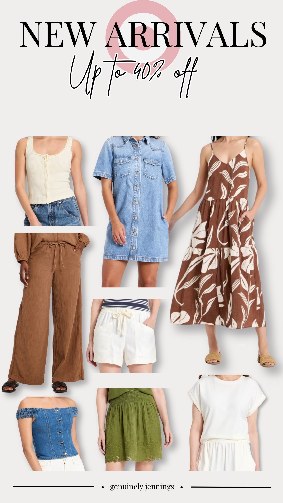 @Target new arrivals - up to 40% off!!

#LTKSaleAlert #LTKSeasonal #LTKgrwm