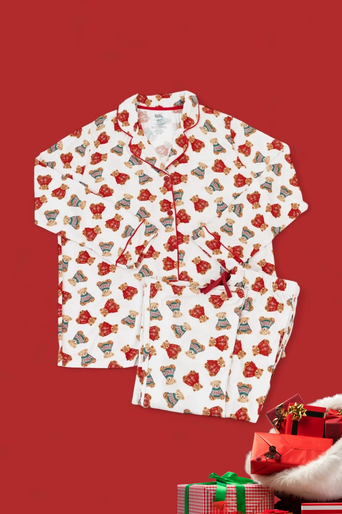 BEAR-Y COZY CHRISTMAS WOMEN'S DREAM FLARE SET | Dream Big Little