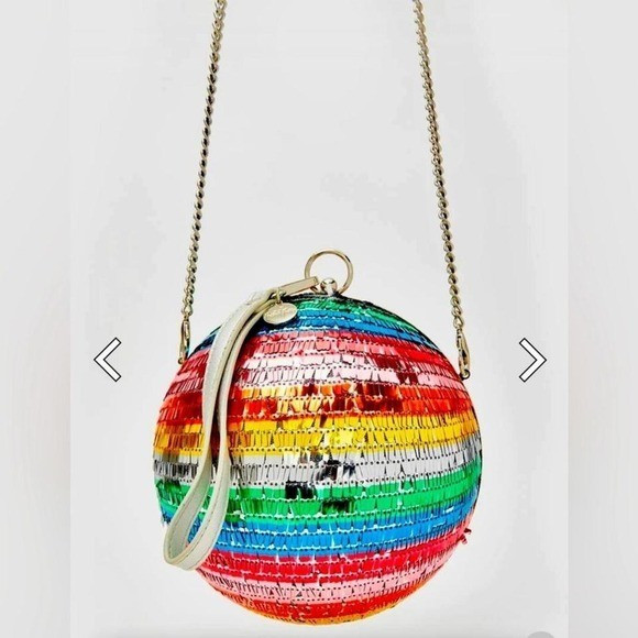 Packed Party Rainbow sequin ball bag | eBay US
