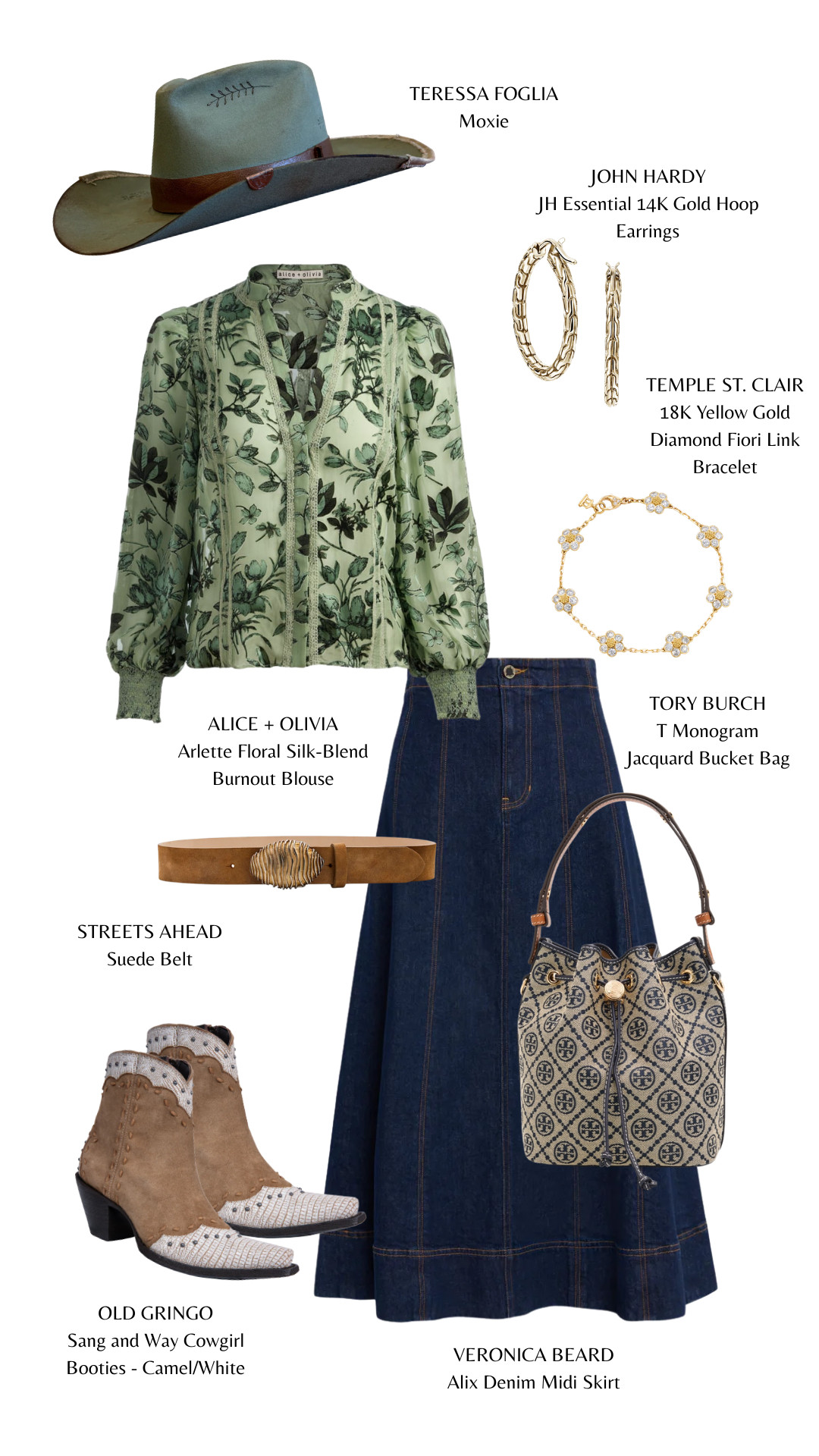 A romantic western look that’s light, feminine, and perfect with classic boots and warm tones. 🤎
#WesternStyle #CowgirlLook #WesternVibes #ChicStyle #OOTD 

 #LTKFestival #LTKgrwm #LTKootd