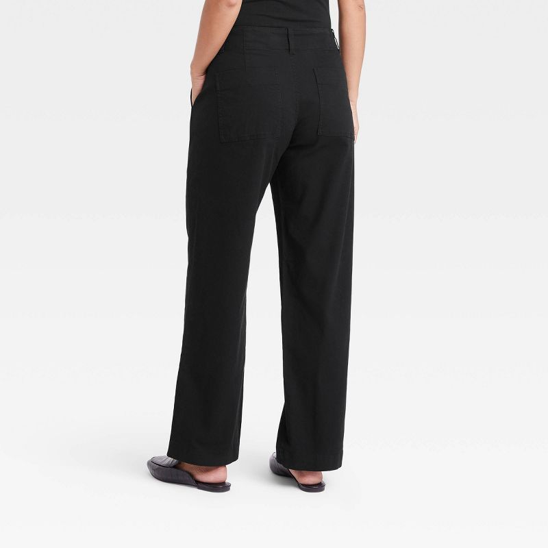 Women's Mid-Rise Straight Leg Chino Pants - A New Day™ | Target