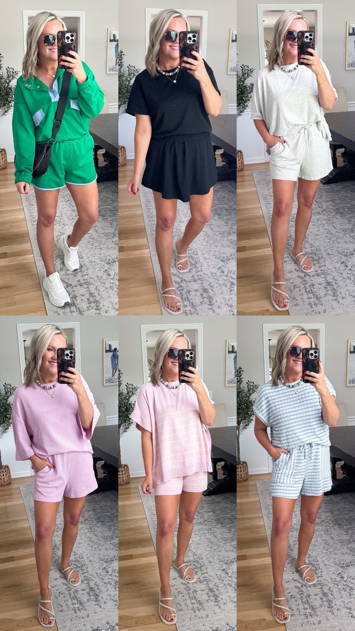 Comfy sets for summer! 😎☀️👏🏻

I’m in size medium in all sets, these run true to size.

#LTKmomlife #LTKootd #LTKSeasonal