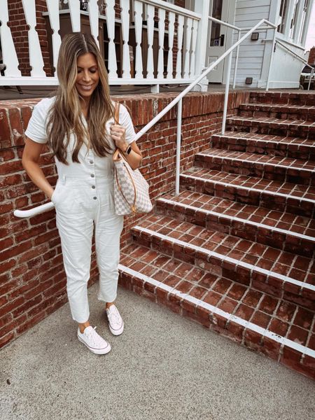 How cute is this feminine cream jumpsuit?! This jumpsuit is super comfortable and makes for such an easy outfit to throw together when you are in a pinch!

#walmartpartner @shop.ltk #liketkit @walmart #walmartfashion @walmartfashion

#LTKstyletip #LTKworkwear #LTKfindsunder50