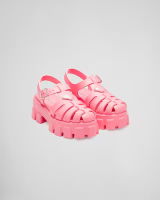 Foam rubber sandals | Prada Spa US
