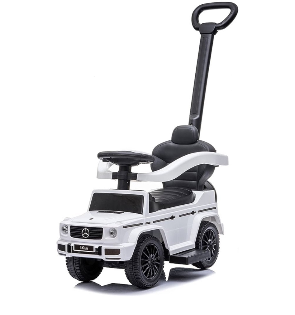 Best Ride On Cars Mercedes G-Wagon 3 in 1 Push Car, White

Cutest first birthday gift your little one will absolutely love! You will see nonstop smiles from this toy! 

#LTKBaby #LTKKids #LTKBump