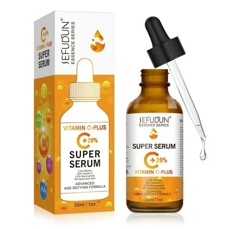 Professional C Serum 10% Vitamin C Facial Serum with Concentrated 10% L Ascorbic Acid for Normal to Oily Skin | Walmart (US)
