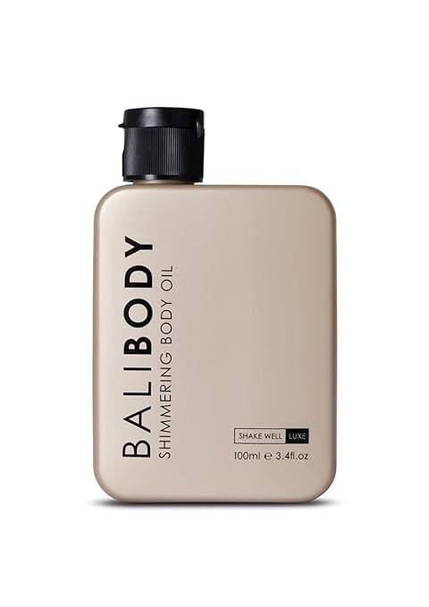 BALI BODY Shimmering Body Oil | This multitasking, fast drying and lightweight oil provides a nat... | Amazon (US)