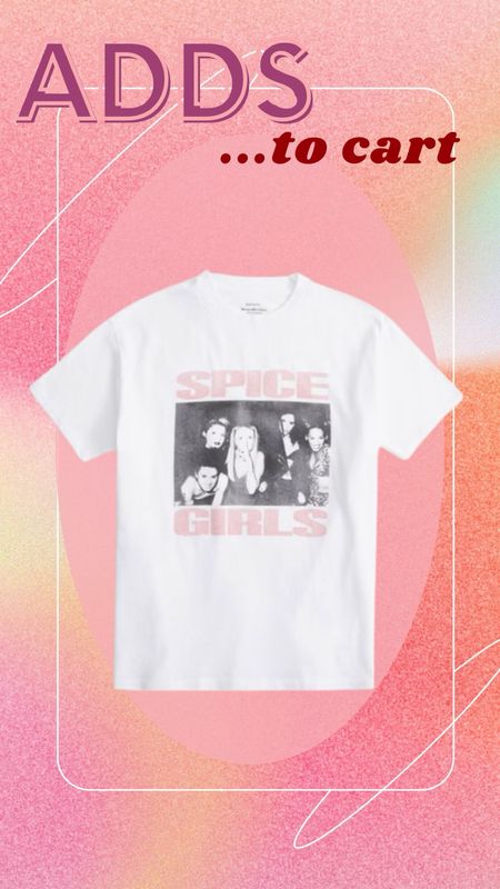 Calling all my #spicegirl fans!! This cute #graphictee is sure to put a smile on your face 💕 #abercrombie


#LTKMostLoved #LTKstyletip #LTKfindsunder50