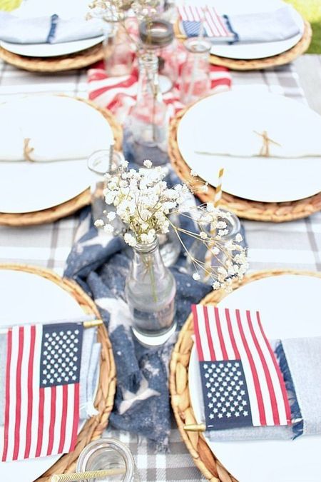 Fourth of July Dining Table Set Up

Fourth of July  dining table look  Independence Day  red white and blue  summer party decor  4th of July party  4th of july decor       summer kitchen decor  outdoor dining decor  summer party 

#LTKparties #LTKhome #LTKSeasonal