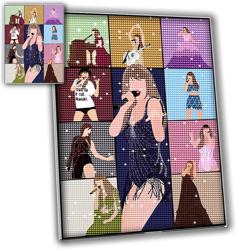 LETISH Diamond Painting for Adults,Diamonds Painting Kit Art for Wall Home Decor Arts Craft (Mult... | Amazon (US)