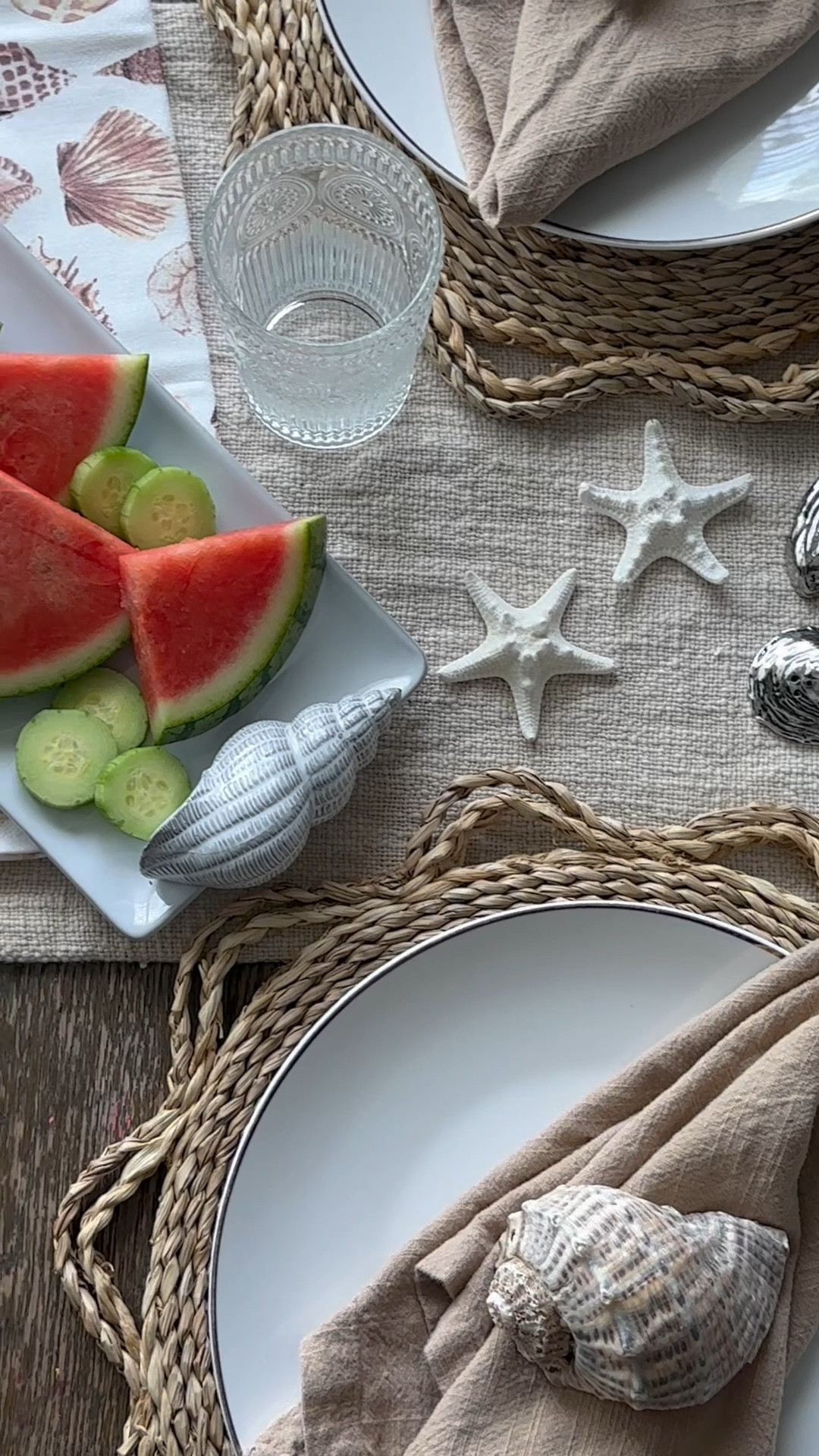 Sharing a few pieces from Mud Pie that will add a little Summer to your table! You can also get creative and place these in different places in your home other than your kitchen, like a side table or powder room. These pieces are affordable too! I got all three for under $100! 🐚

#LTKHome #LTKSummerEdit