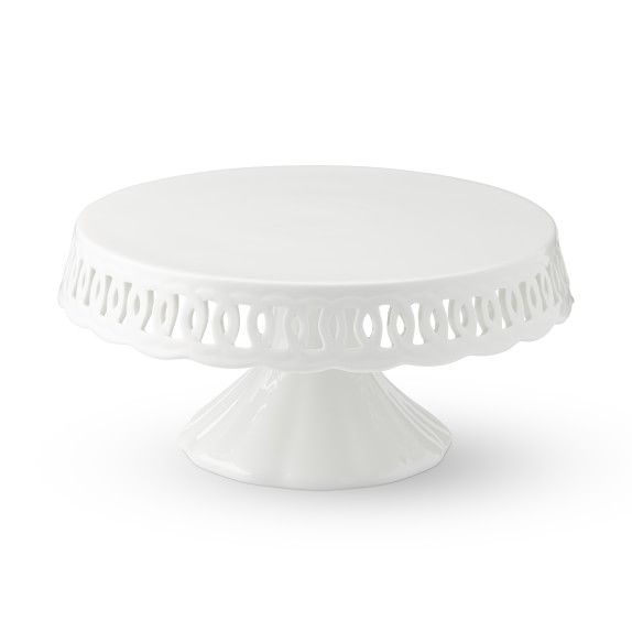 La Porcellana Bianca Firenze Cake Stand | Williams-Sonoma