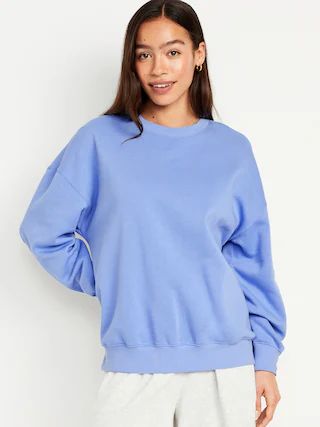 Oversized Tunic Sweatshirt | Old Navy (US)
