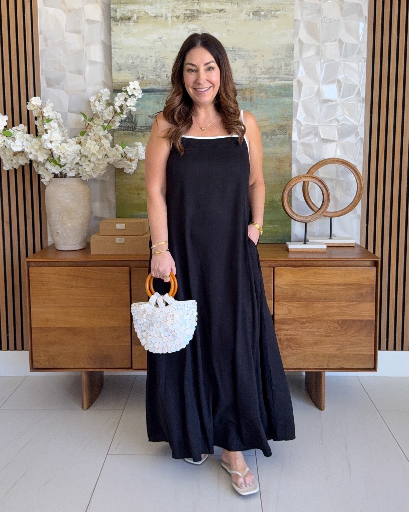 Amazon resort beach vacation dress wearing in large - true to size 

Linked similar jewelry - strapless bra wearing 38D runs true to size 

#LTKMidsize #LTKTravel #LTKSeasonal

#LTKOver40 #LTKSeasonal #LTKMidsize