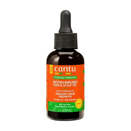 Cantu Strengthening Biotin-Infused Hair & Scalp Oil with Rosemary and Mint (59ml) | Walmart (US)