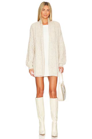 Tularosa Nalla Cardigan in Oatmeal from Revolve.com | Revolve Clothing (Global)