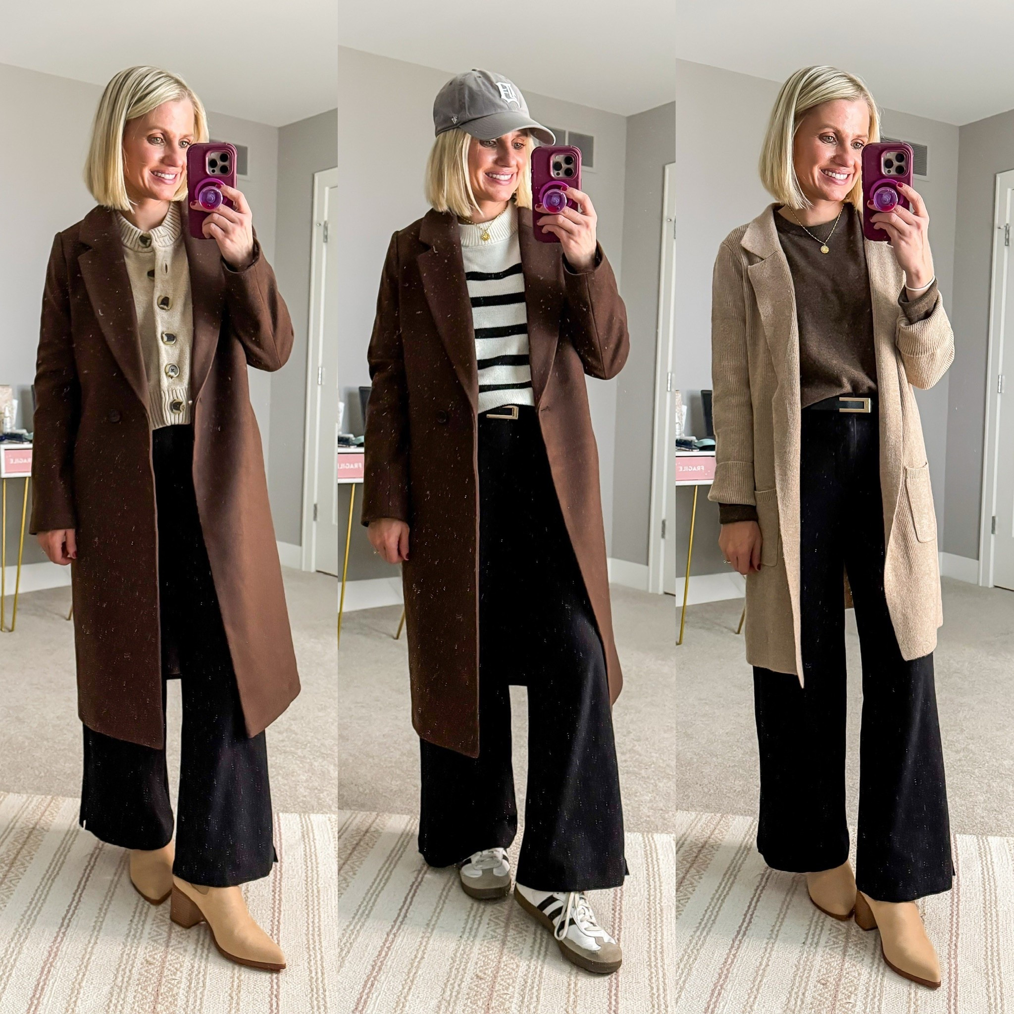 Outfits from my Winter 2026 Mom-Friendly Capsule Wardrobe! Find all sizing details and links on the blog at thriftywifehappylife.com.

#LTKPetite #LTKmomlife #LTKSeasonal