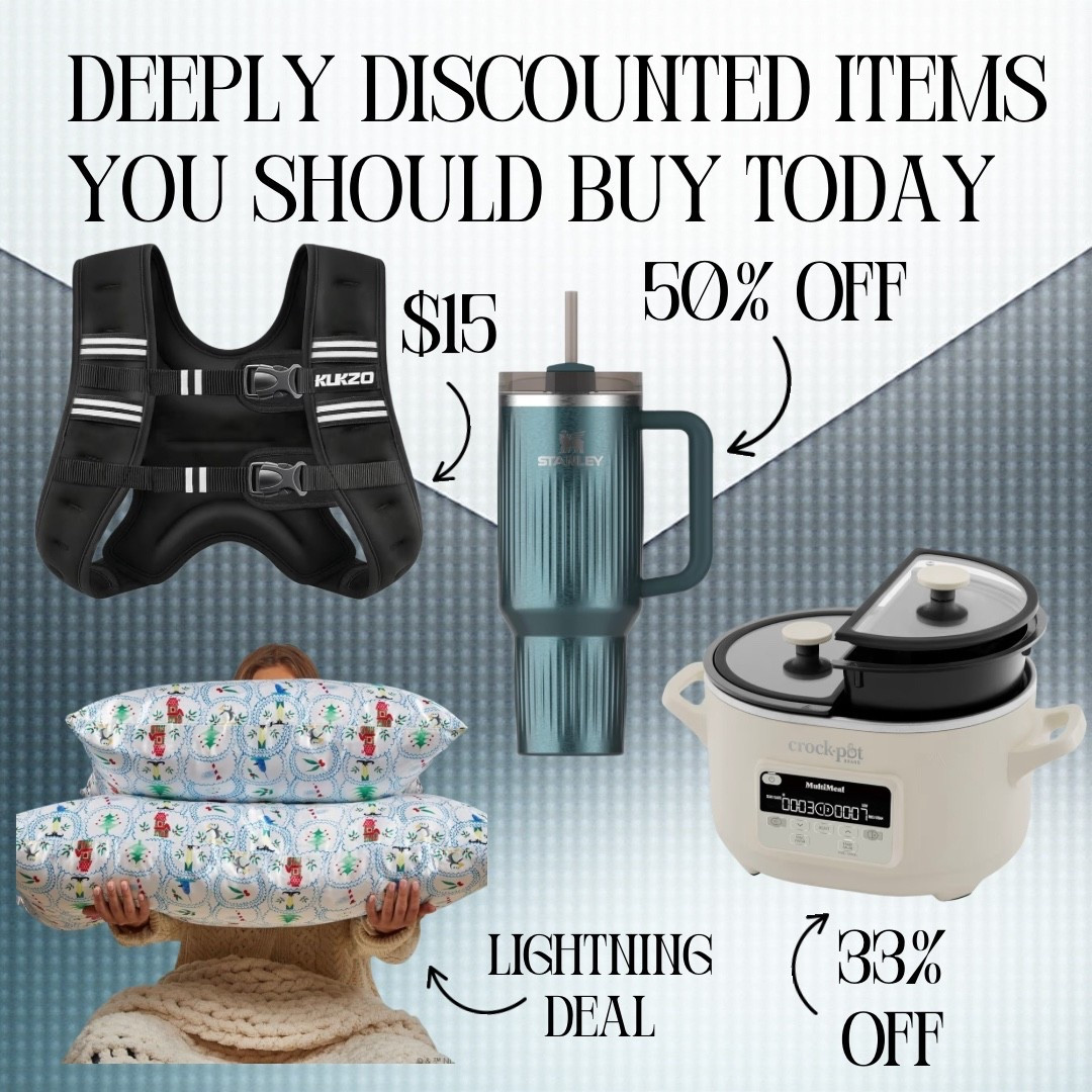 Deep discounts 

#LTKHome #LTKSaleAlert