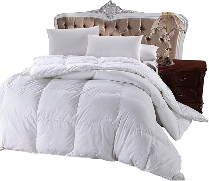 Royal Hotel Bedding 300 Thread Count Oversized King Size Down-Alternative Comforter, Overfilled D... | Amazon (US)